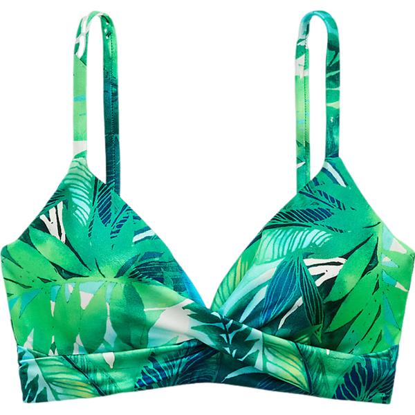 bikini Lauren verde con stampe