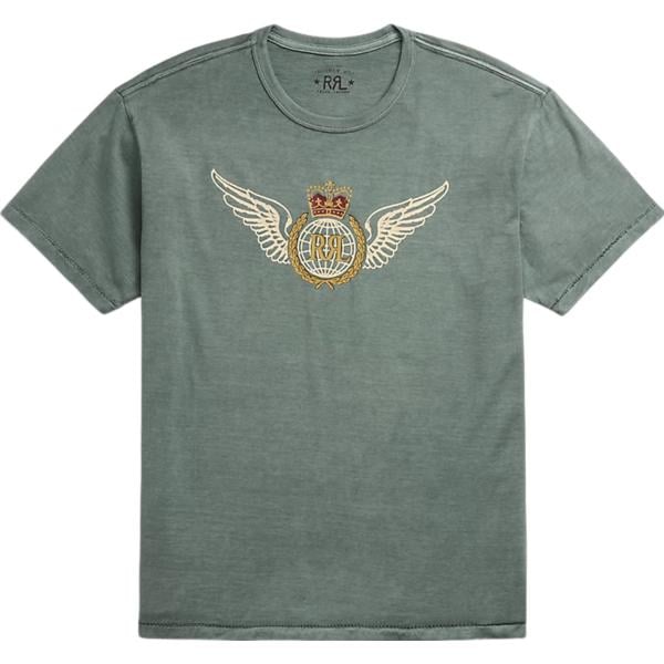 t-shirt Rrl verde