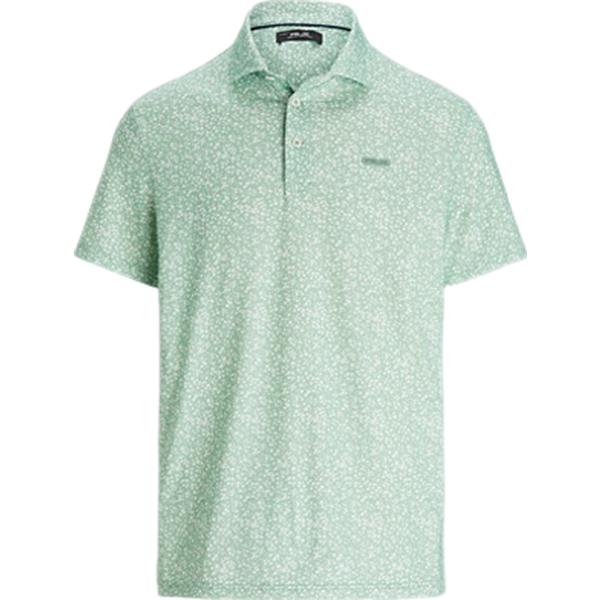 polo Rlx verde a fiori