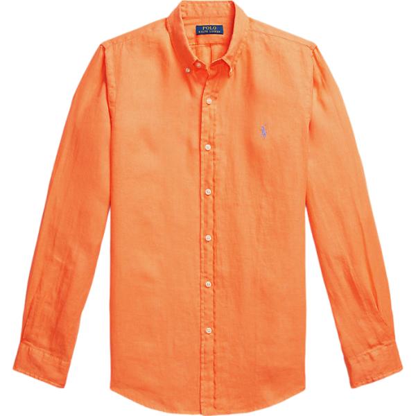camicie Polo Ralph Lauren arancione