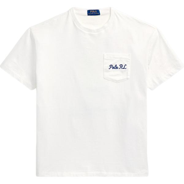 t-shirt Polo Ralph Lauren bianco con stampe