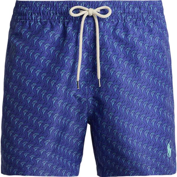 costumi Polo Ralph Lauren blu con stampe