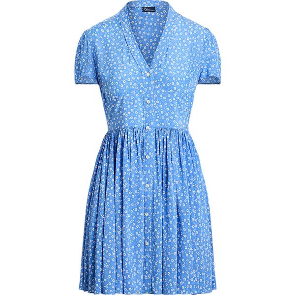 vestiti lunghi Polo Ralph Lauren blu a fiori