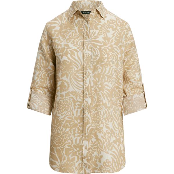 camicie Lauren bianco a fiori