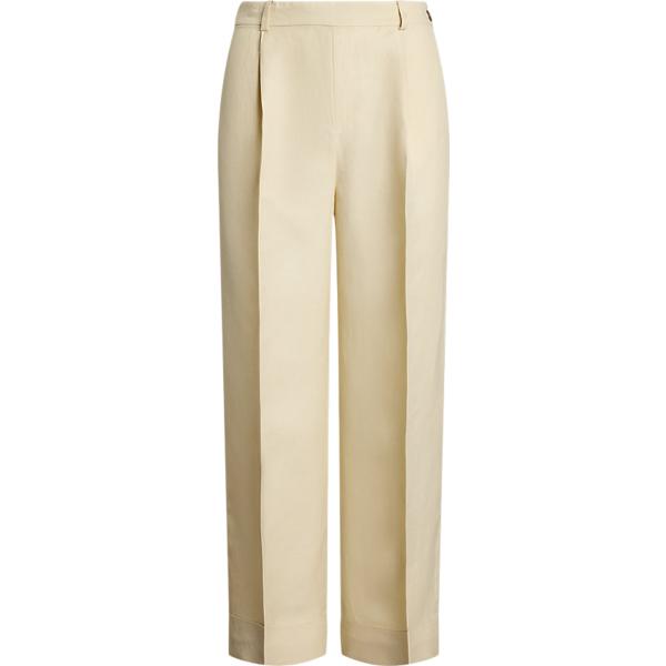 pantaloni Lauren marrone