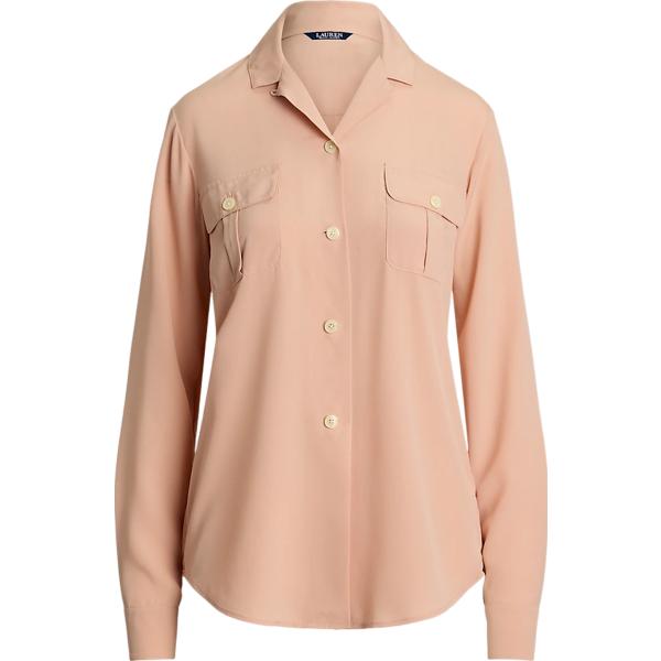 camicie Lauren marrone
