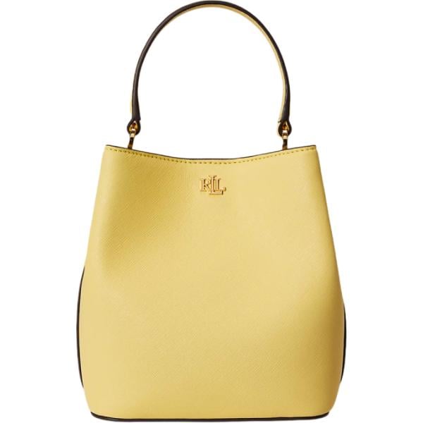 borse a secchiello Lauren giallo