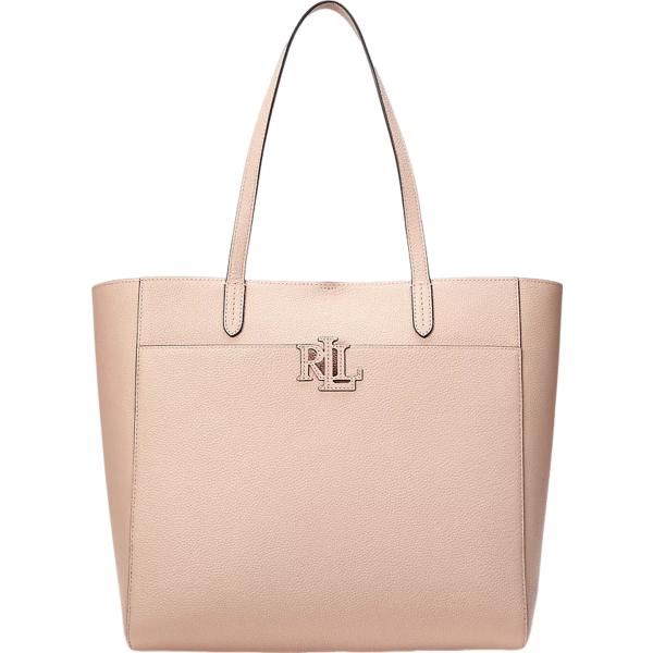 borse tote Lauren marrone