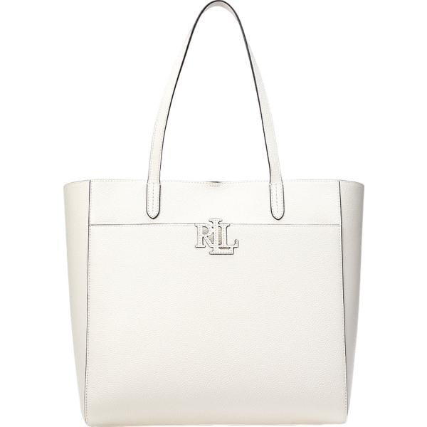borse tote Lauren bianco
