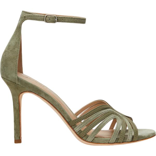 sandali in pelle Lauren verde