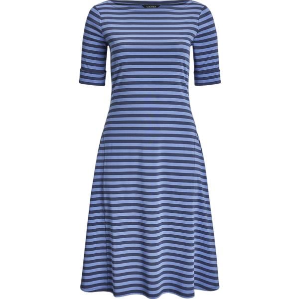 vestiti Lauren Curve blu a righe