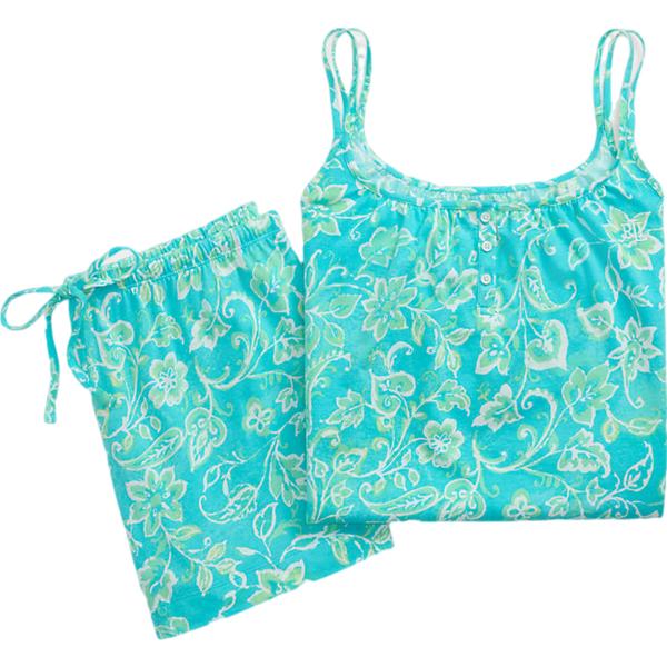 pigiama Lauren blu a fiori