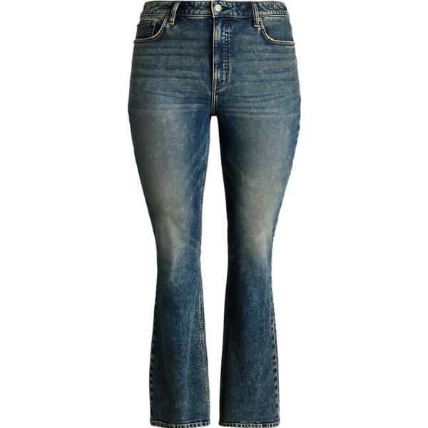 jeans bootcut Lauren Curve blu