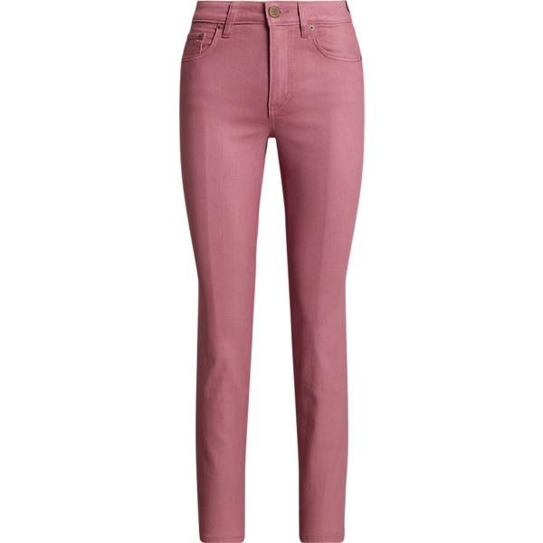 jeans dritti Lauren rosa