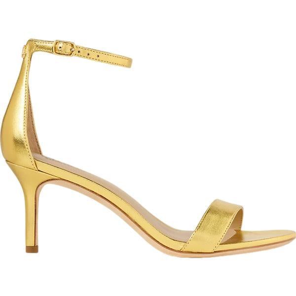sandali in pelle Lauren giallo