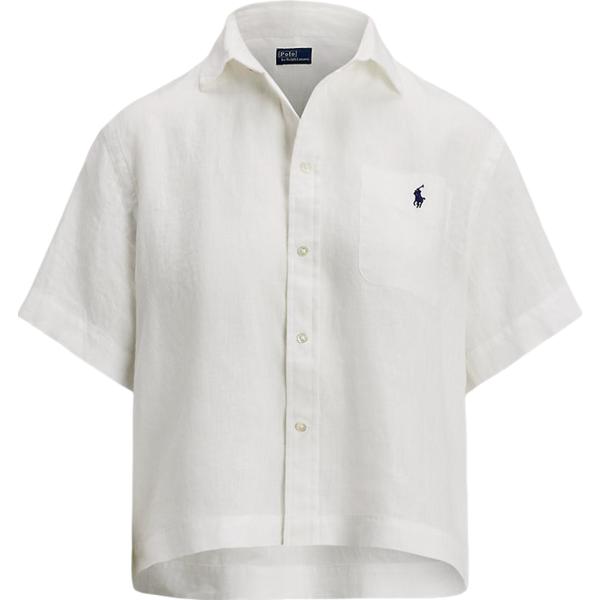 camicie a manica corta Polo Ralph Lauren bianco