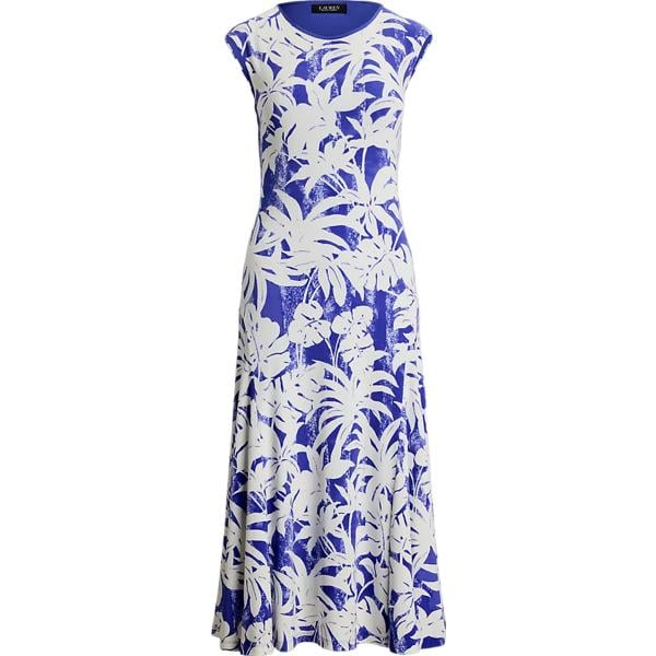 vestiti Lauren Petite grigio con stampe