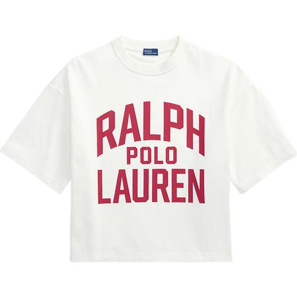 t-shirt Polo Ralph Lauren bianco con stampe
