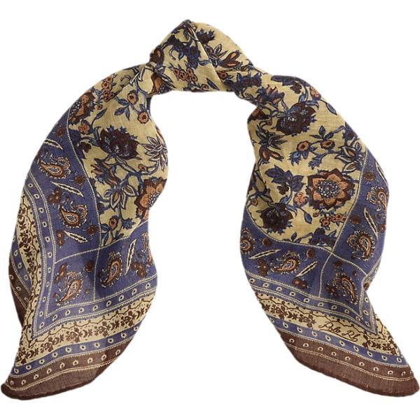 foulard Polo Ralph Lauren grigio con stampe