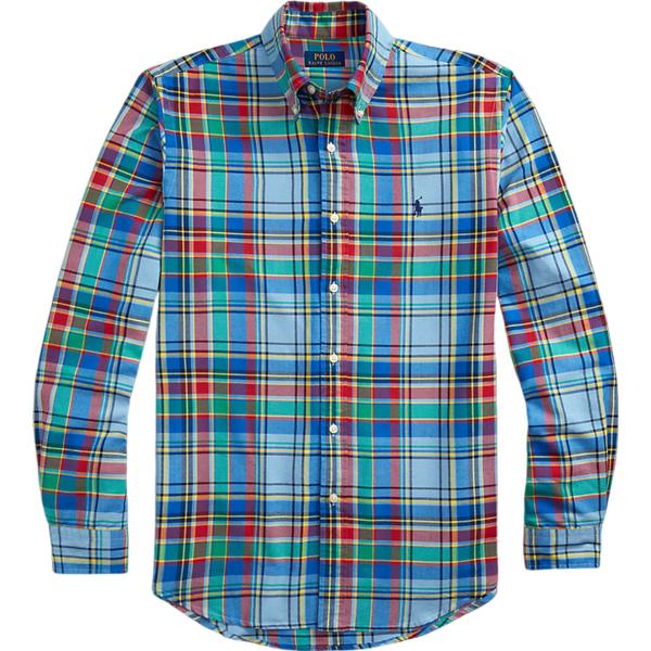 camicie Polo Ralph Lauren verde scozzese