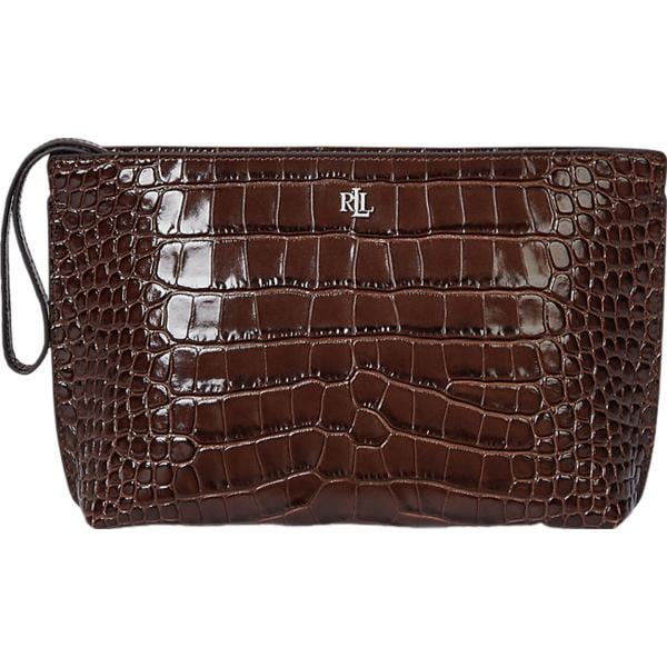 pochette Lauren marrone