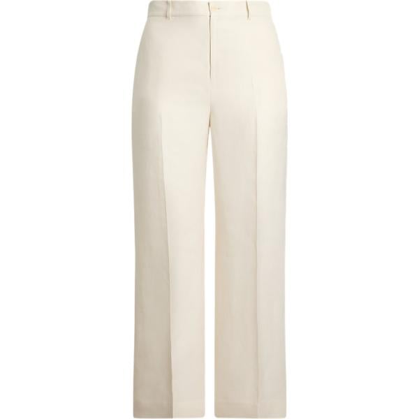 pantaloni Lauren Curve bianco