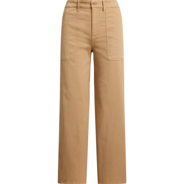 pantaloni Lauren marrone