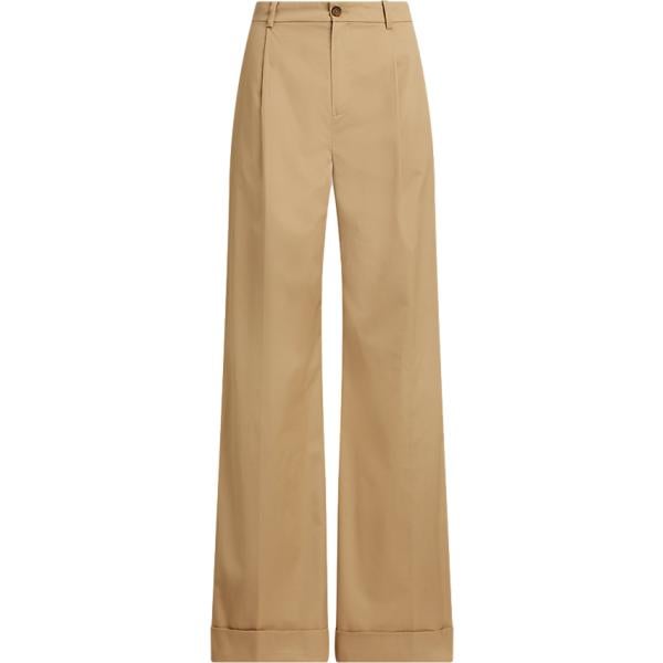 pantaloni Lauren marrone