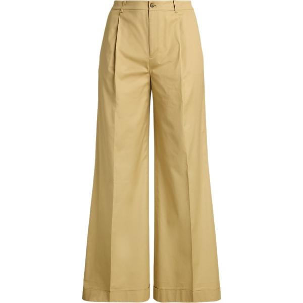 pantaloni Lauren Curve marrone