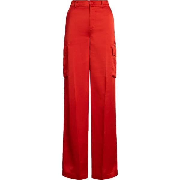 pantaloni cargo Lauren rosso
