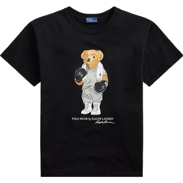 t-shirt Polo Ralph Lauren nero con stampe