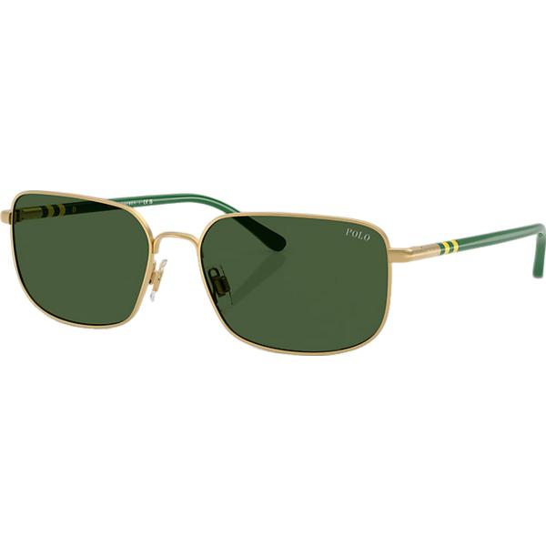 occhiali da sole Polo Ralph Lauren verde a righe