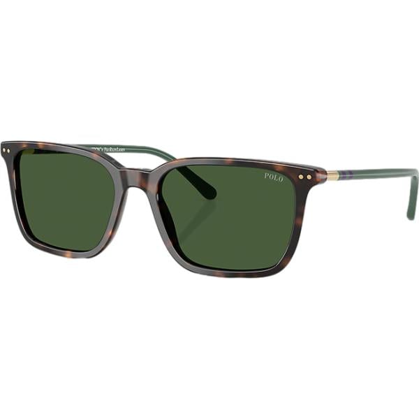 occhiali da sole Polo Ralph Lauren verde a righe