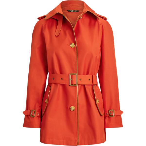 trench Lauren rosso