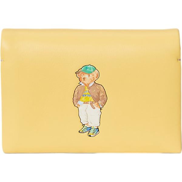 portafogli Polo Ralph Lauren giallo
