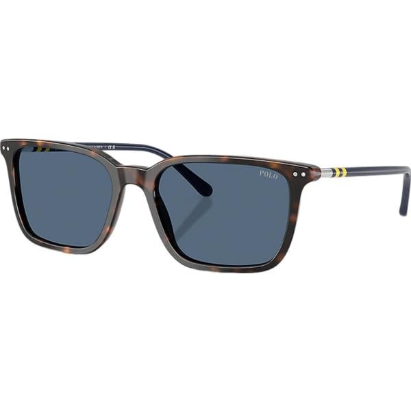 occhiali da sole Polo Ralph Lauren marrone a righe