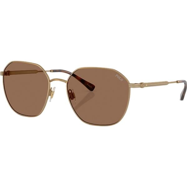 occhiali da sole Polo Ralph Lauren marrone geometrica
