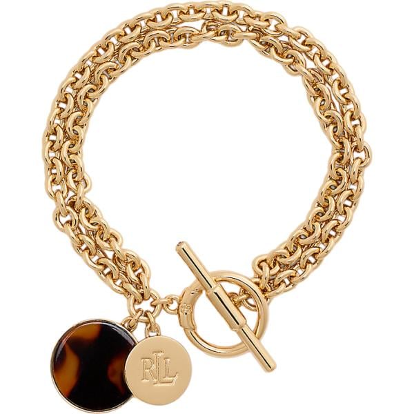 braccialetti con ciondoli Lauren marrone