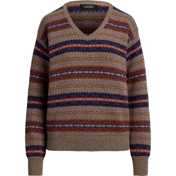 maglieria Lauren marrone