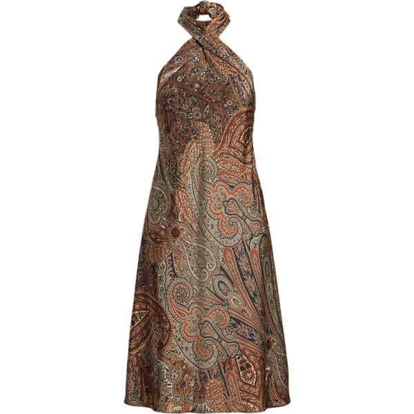 vestiti Lauren marrone paisley