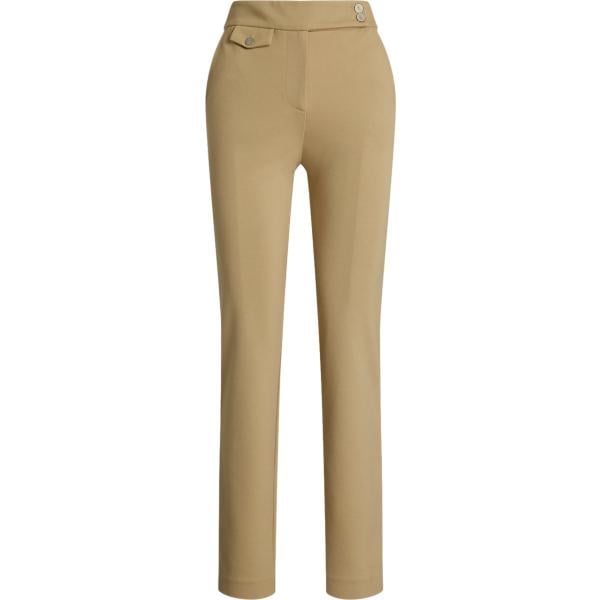 pantaloni Lauren Petite marrone