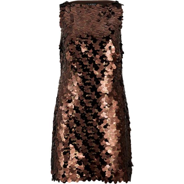 vestiti a tubino Lauren marrone