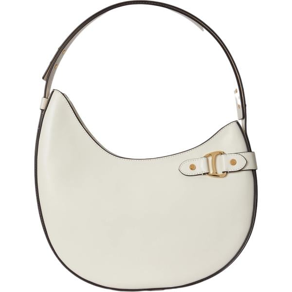 borse a spalla Lauren bianco