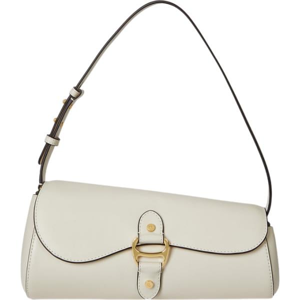 borse a spalla Lauren bianco