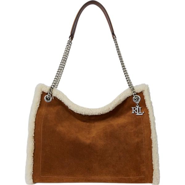 borse tote Lauren rosso