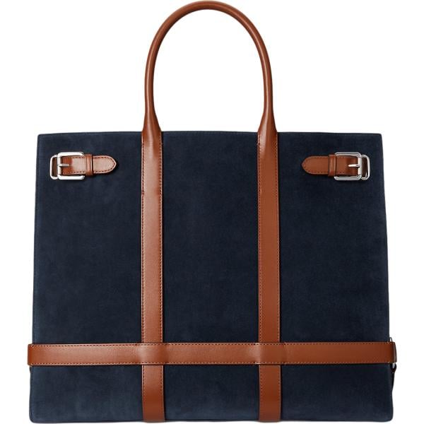 borse tote Lauren blu