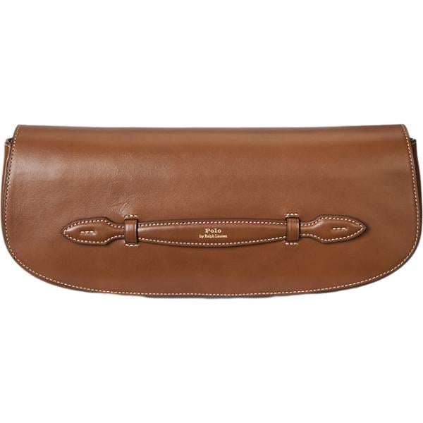 clutch Polo Ralph Lauren marrone