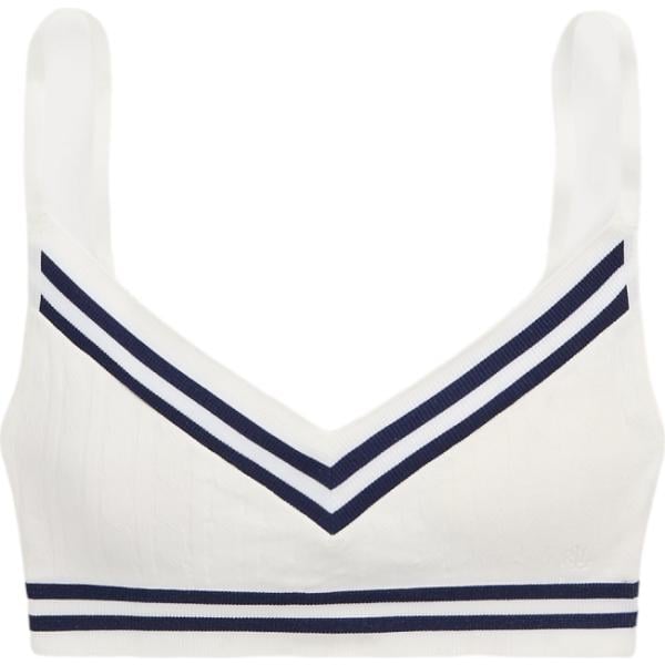 reggiseni Lauren bianco a righe