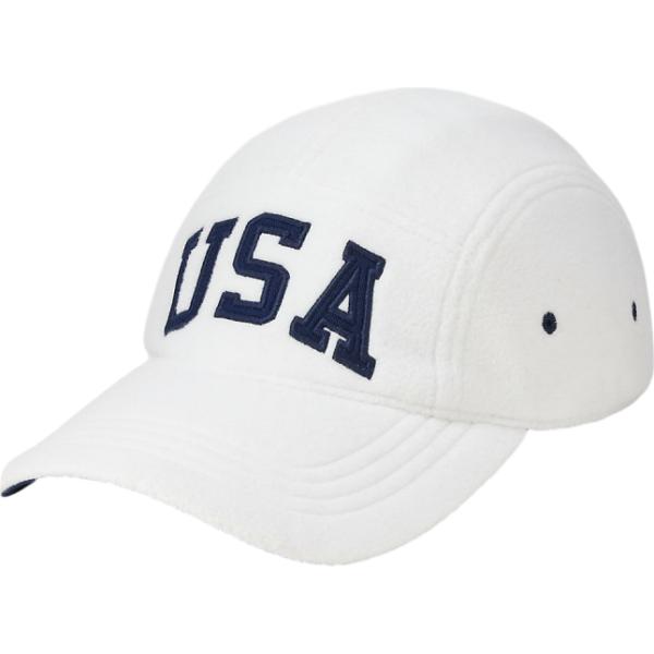 cappelli con visiera Polo Ralph Lauren bianco con stampe
