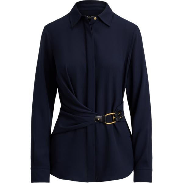 camicie Lauren blu